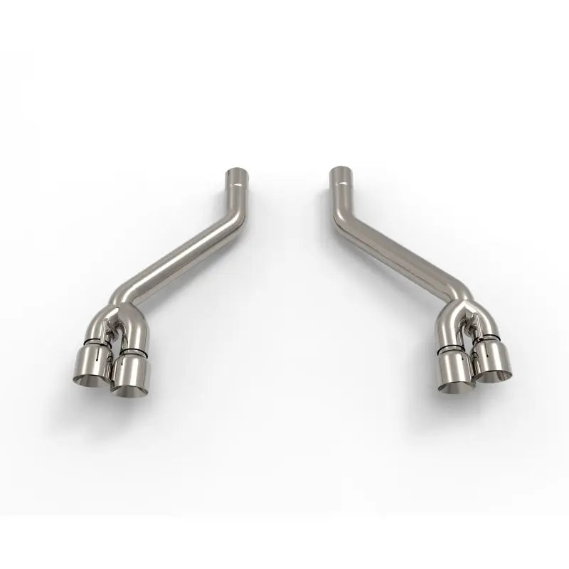 KOOKS AXLE-BACK EXHAUST MUFFLER DELETE POLISHED (2016+ CAMARO SS/ZL1) - eliteracefab.com