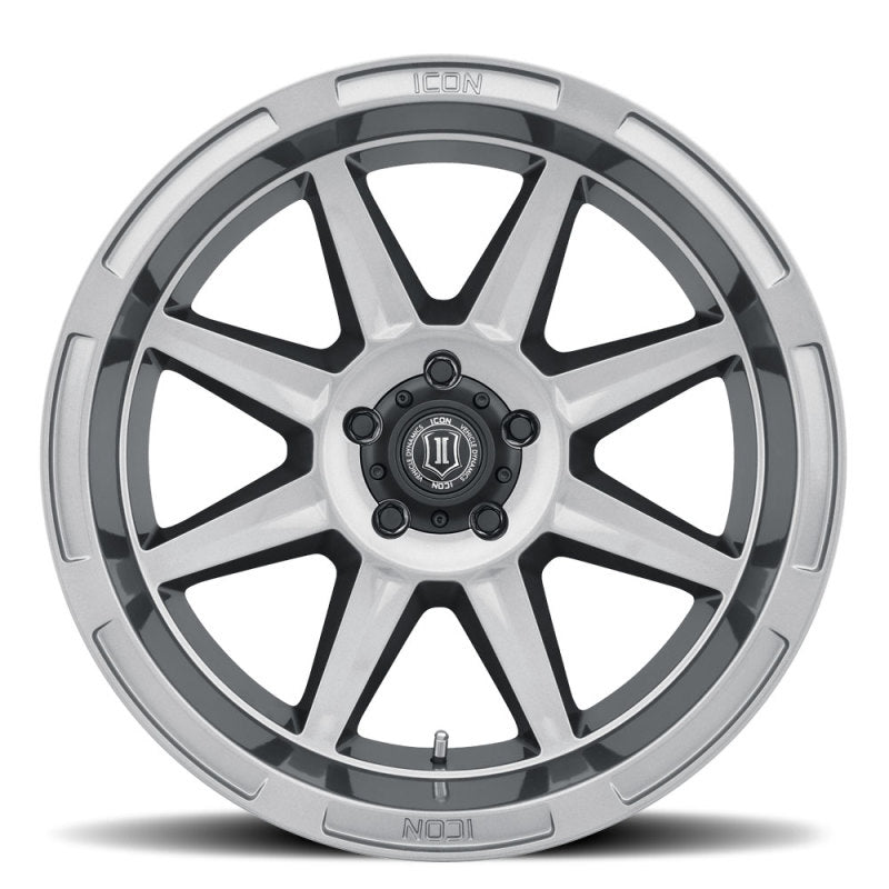 ICON Bandit 20x10 6x135 -24mm 4.5in BS 87.10mm Bore Gun Metal Wheel - eliteracefab.com