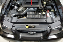 Load image into Gallery viewer, JLT 99-04 Ford Mustang Black Textured Radiator Support Cover - eliteracefab.com