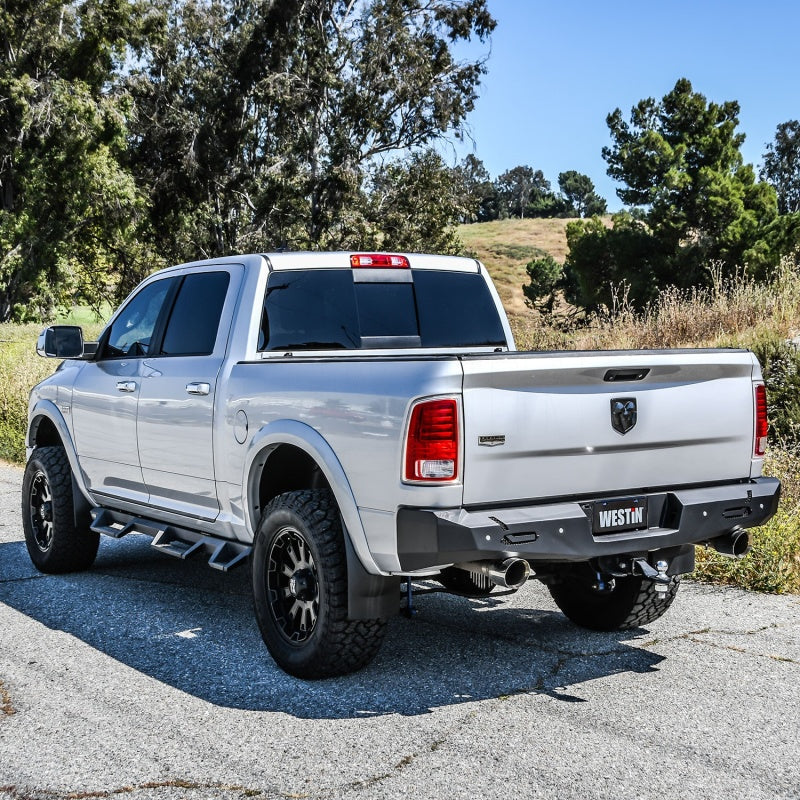 Westin 09-18 Ram 1500 Pro-Series Rear Bumper - Textured Black Westin