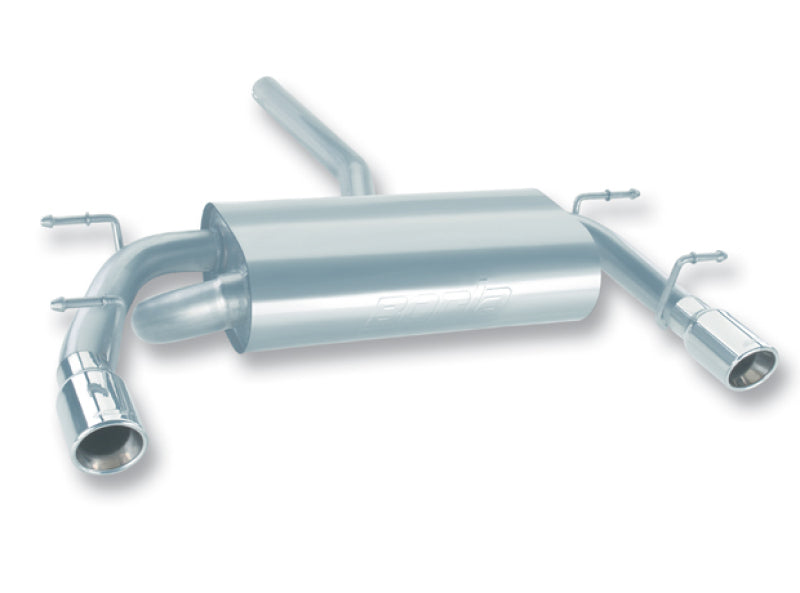 Borla 06-14 Mazda MX-5 Miata 2.0L RWD Twin-Tip Cat Back Exhaust - eliteracefab.com