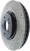 Load image into Gallery viewer, StopTech 07-08 Acura MDX SportStop Slotted &amp; Drilled Right Front Rotor - eliteracefab.com