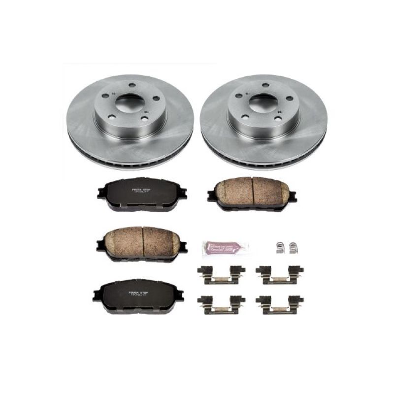 Power Stop 05-15 Toyota Tacoma Front Autospecialty Brake Kit - eliteracefab.com