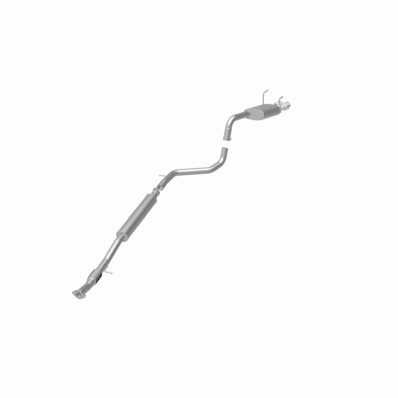 MagnaFlow 12 Fiat 500 L4 1.4L Single Straight D/S Rear Exit SS Catback Perf Exhaust Magnaflow
