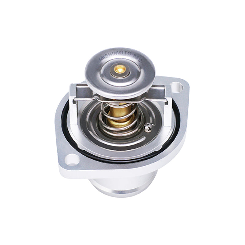 Mishimoto Ford 6.0L Powerstroke High-Temperature Thermostat w/ CNC Housing - eliteracefab.com