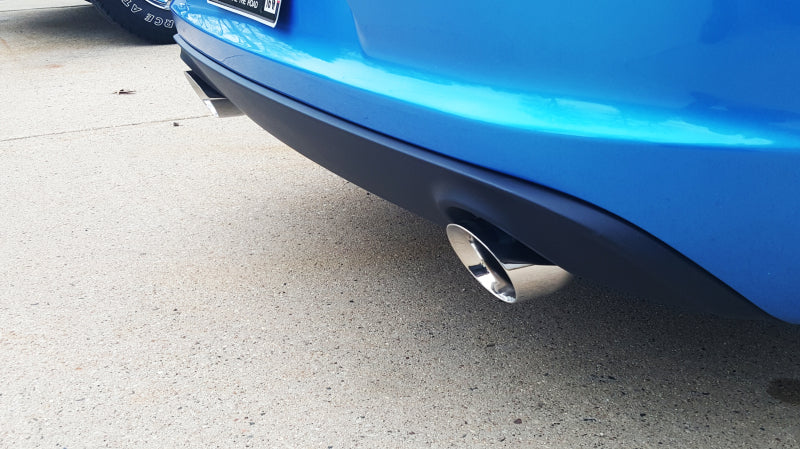 Corsa 15-17 Dodge Charger R/T w/ Pursuit Valance 2.5in Inlet / 4in Outlet Polished Tip Kit - eliteracefab.com