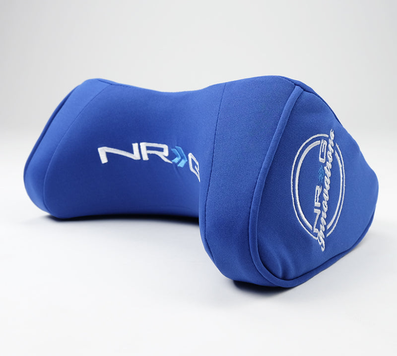 NRG Memory Foam Neck Pillow For Any Seats- Blue - SA-001BL