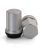 Vossen 35mm Lock Nut - 12x1.5 - 19mm Hex - Cone Seat - Silver (Set of 4)