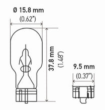 Load image into Gallery viewer, Hella Bulb 921 12V 16W W21X95D T5 (2)