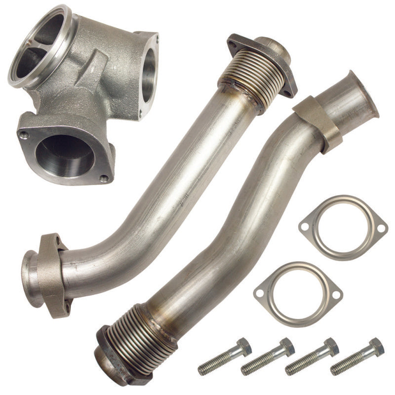 BD Diesel UpPipe Kit - Ford 1999.5-2003 7.3L PowerStroke - eliteracefab.com