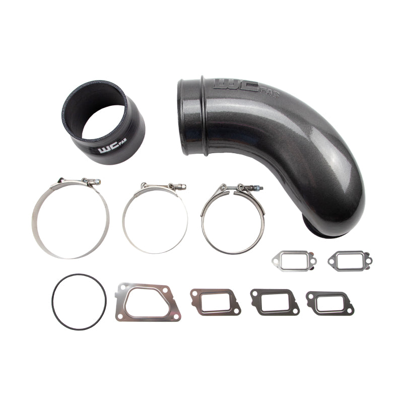 Wehrli 11-16 Chevrolet 6.6L LML Duramax 5in Intake Horn - Gun Metal