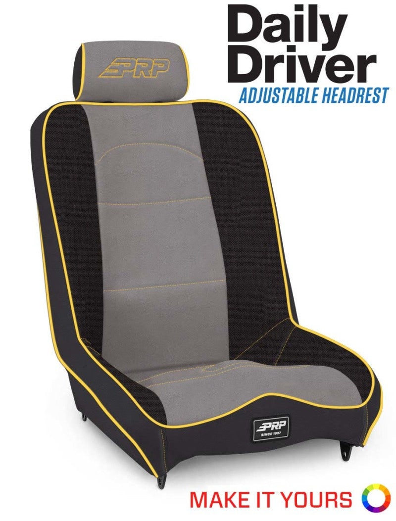 PRP Daily Driver High Back Extra Wide Suspension Seat A140210