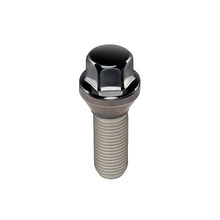 Load image into Gallery viewer, McGard Hex Lug Bolt (Cone Seat) M14X1.25 / 17mm Hex / 27.5mm Shank Length (Box of 50) - Black - eliteracefab.com