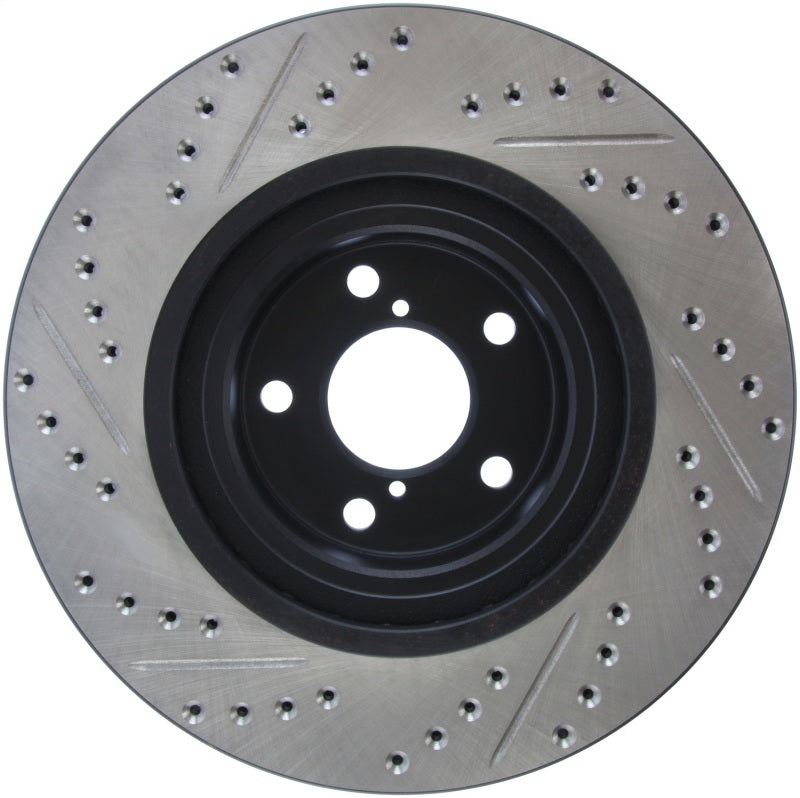 StopTech Slotted & Drilled Sport Brake Rotor - eliteracefab.com