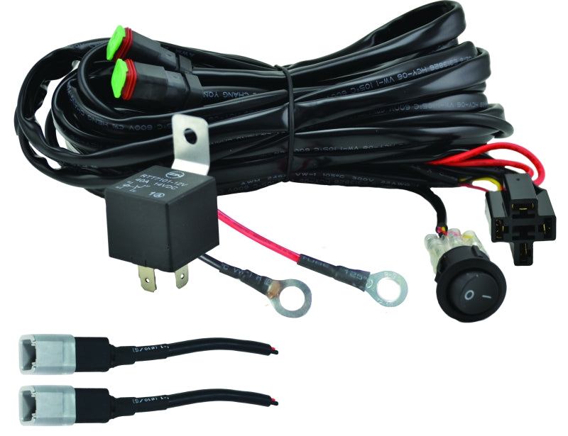 Hella ValueFit Wiring Harness for 2 Lamps 300W - eliteracefab.com