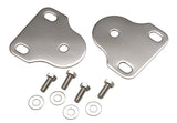 Kentrol 76-95 Jeep CJ/Wrangler YJ Interior Windshield Brackets Pair - Polished Silver