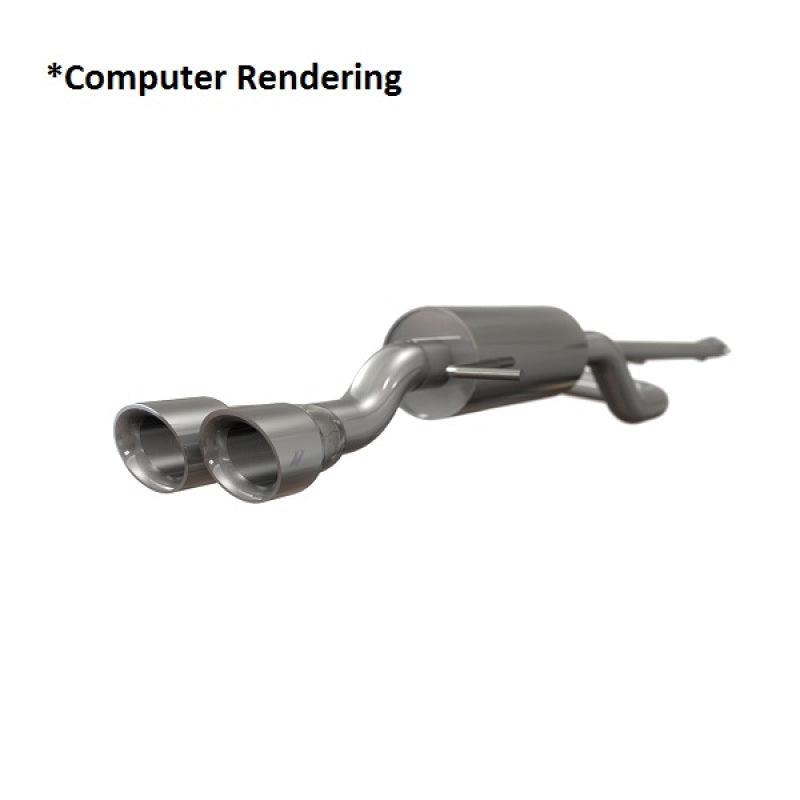 Mishimoto 14-16 Ford Fiesta ST 1.6L 2.5in Stainless Steel Cat-Back Exhaust w/ Burnt Ti Tips Mishimoto