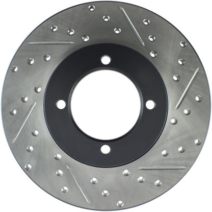 StopTech Slotted & Drilled Sport Brake Rotor Stoptech