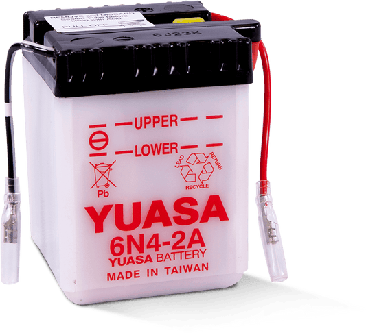 Yuasa 6N4-2A Conventional 6 Volt Battery Yuasa Battery