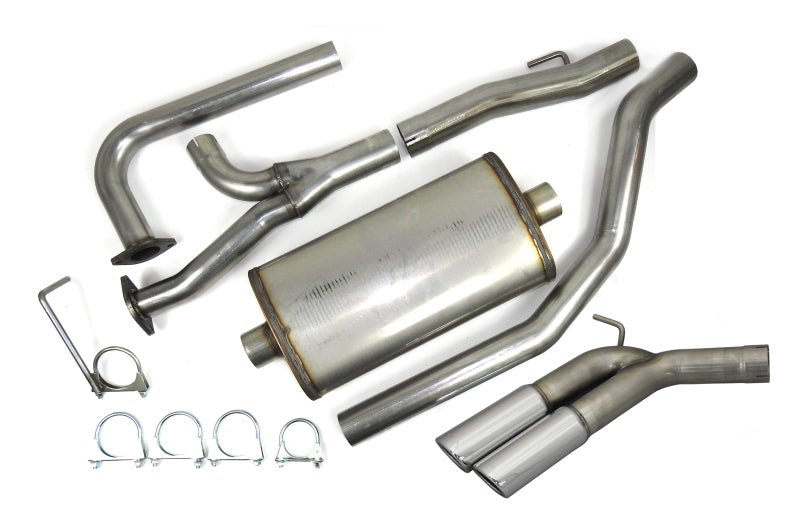 JBA 40-1403 | 04-20 NISSAN TITAN 5.6L 409SS PASS SIDE DUAL EXIT CAT-BACK EXHAUST; 2004-2020 - eliteracefab.com