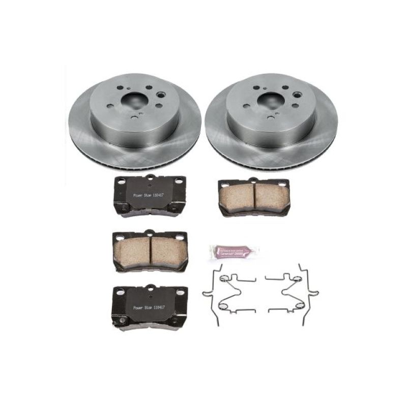 Power Stop 2006 Lexus GS300 Rear Autospecialty Brake Kit - eliteracefab.com