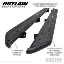 Load image into Gallery viewer, Westin 2020 Jeep Gladiator Outlaw Nerf Step Bars - Textured Black - eliteracefab.com