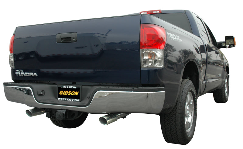 Gibson 07-19 Toyota Tundra Limited 5.7L 2.5in Cat-Back Dual Split Exhaust - Stainless Gibson