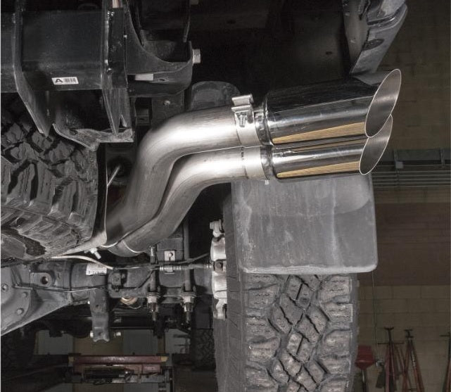 STAINLESS WORKS Catback Exhaust Legend Series Polished Tip Ford F250 | 350 7.3L 2020-2021 - eliteracefab.com