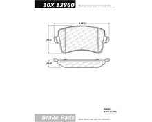 Load image into Gallery viewer, POSIQUIET 09-10 AUDI A4 / 10 AUDI S4 DELUXE PLUS REAR BRAKE BRAKE PADS, 104.13860 - eliteracefab.com