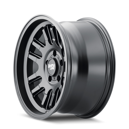 Dirty Life 9310 Canyon 17x9 / 5x127 BP / -12mm Offset / 71.5mm Hub Matte Black Wheel Dirty Life