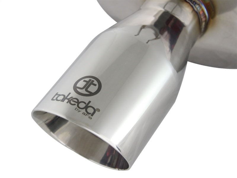 aFe Takeda Exhaust 304SS Axle-Back w/ Polished Tip 12-15 Honda Civic L4 1.8L - eliteracefab.com