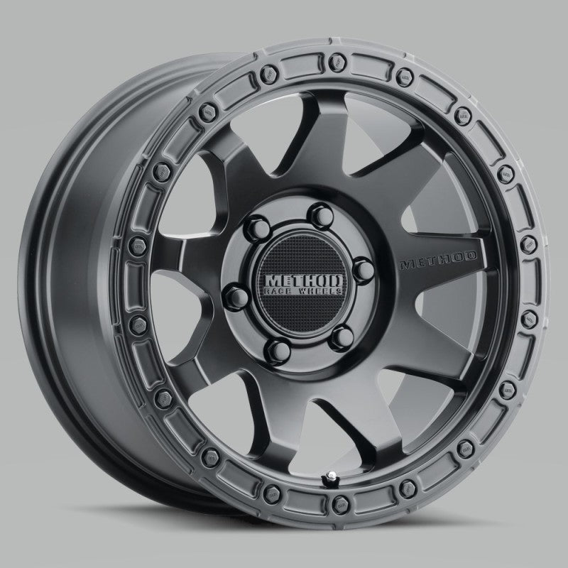 Method MR317 18x9 +18mm Offset 6x135 87mm CB Matte Black Wheel - eliteracefab.com