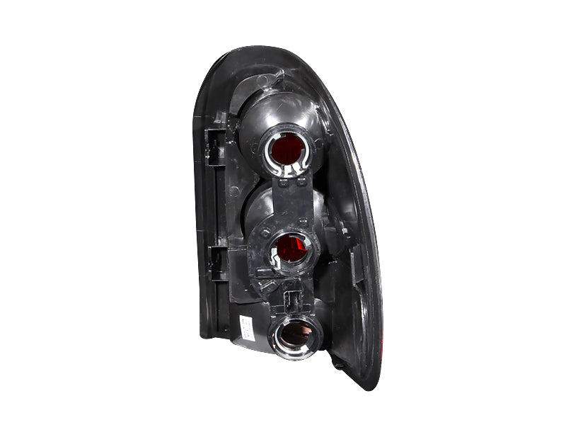 ANZO USA Chrysler Voyager Taillights Black; 1996-2000 - eliteracefab.com