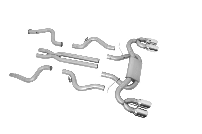 Gibson 17-22 Chevrolet Camaro ZL1 6.2L 3in Cat-Back Dual Exhaust - Stainless Gibson