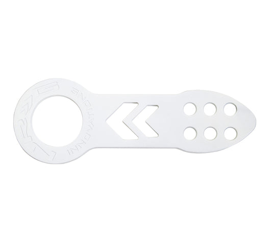 NRG Innovations Universal Front Tow Hook - White Powder Coat – TOW-100WT