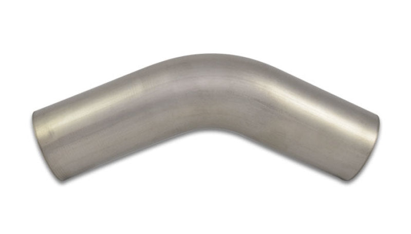 Vibrant 3in. O.D. Titanium 45 Degree Mandrel Bend Tube / 4in. CLR - eliteracefab.com