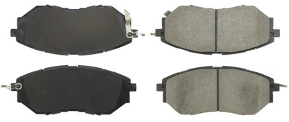 STOPTECH PERFORMANCE 05-08 LEGACY 2.5 GT FRONT BRAKE PADS, 309.10780 - eliteracefab.com