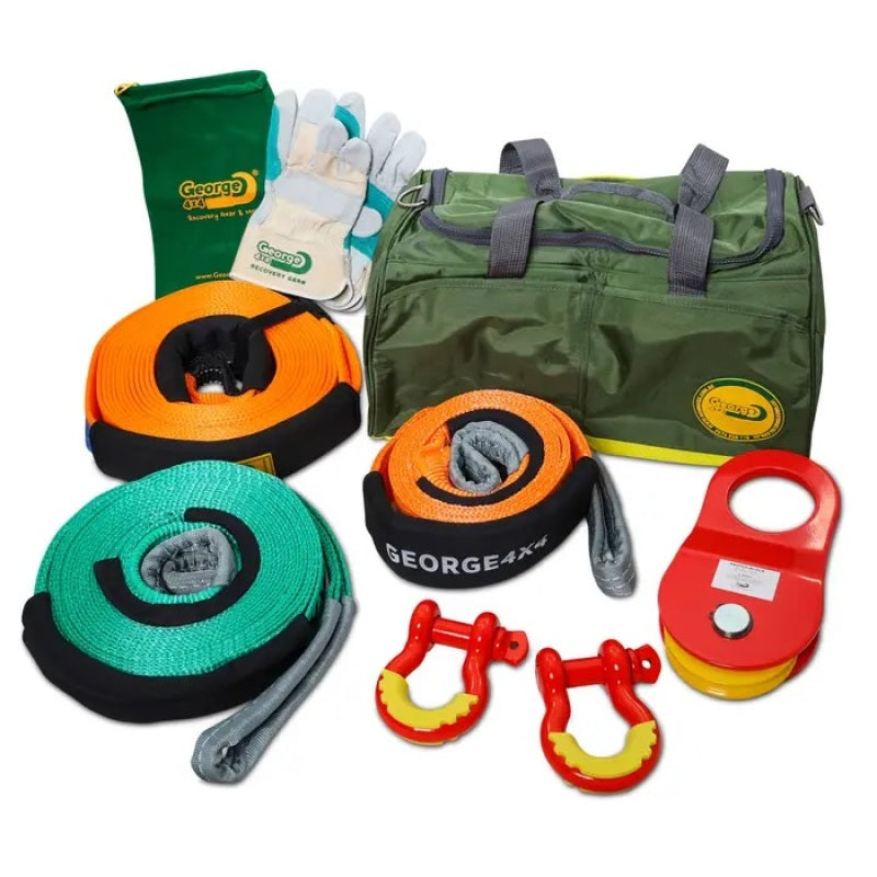 Dynojet 8-Piece Winch Recovery/Extraction Kit Dynojet