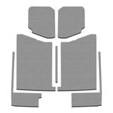 DEI 20-22 Jeep Gladiator JT 4-Door Boom Mat Complete Headliner Kit - 7 Piece - Gray Leather Look