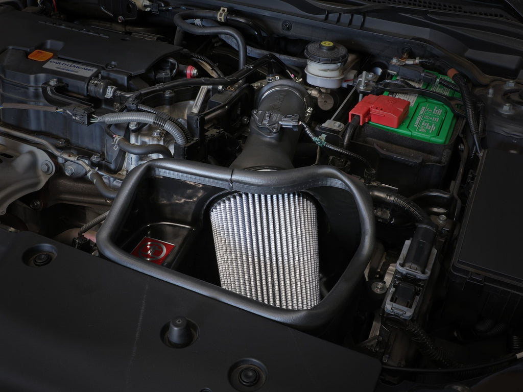 aFe Takeda Intakes Stage-2 CAIS w/ Pro Dry S Media 16-18 Honda Civic 2.0L (blk) - eliteracefab.com