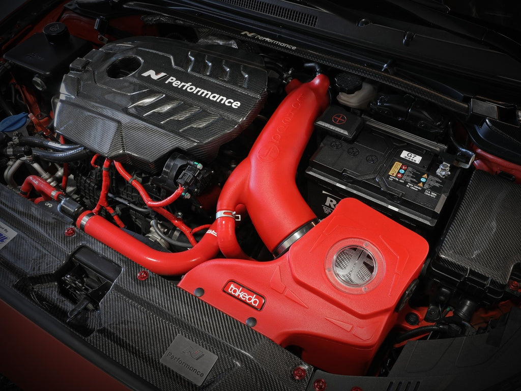 AFE Takeda 19-20 Hyundai Veloster N 2.0L (t) Momentum Cold Air Intake System w/Pro DRY S Filter - eliteracefab.com