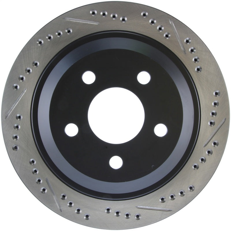 StopTech 98-02 Chevrolet Camaro / Pontiac Firebird/Trans Am Slotted & Drilled Rear Left Rotor