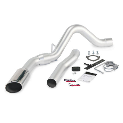 Banks Power 15 Chevy 6.6L LML ECLB/CCSB/CCLB Monster Exhaust Sys - SS Single Exhaust w/ Chrome Tip - eliteracefab.com