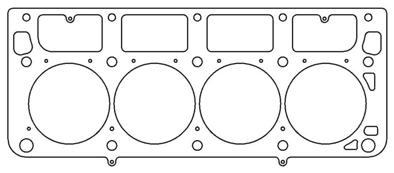 Cometic GM LS1 (w/M.I.D. Sleeves) 4.165 inch Bore .051 inch MLS Headgasket