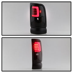 xTune Dodge Ram 1500 94-01 Tail Lights - Light Bar LED - Black ALT-ON-DRAM94V3-LBLED-BSM - eliteracefab.com