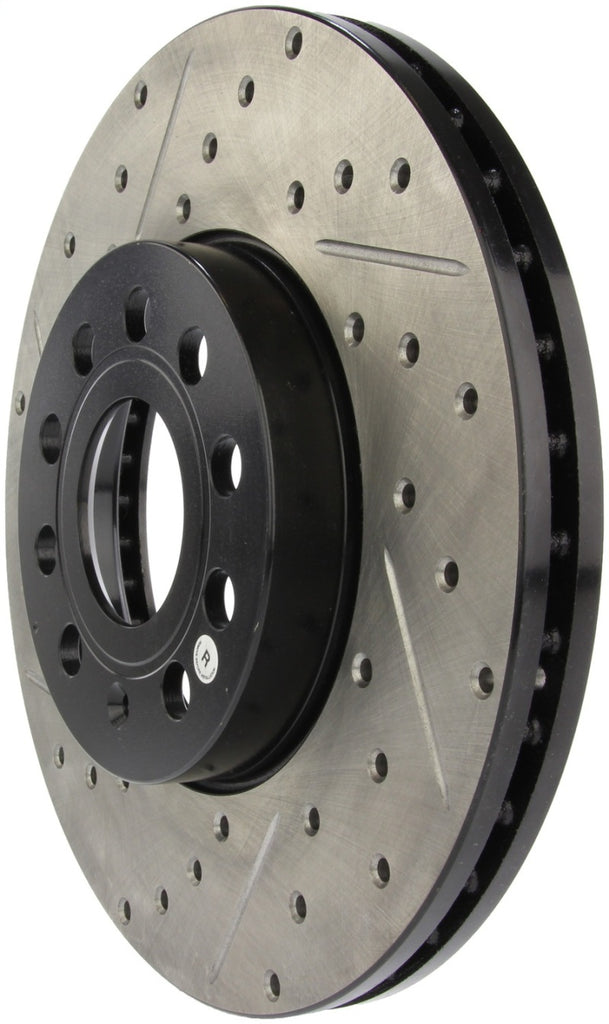 StopTech Slotted & Drilled Sport Brake Rotor - eliteracefab.com