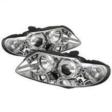 Load image into Gallery viewer, Spyder Pontiac GTO 04-06 Projector Headlights LED Halo LED Chrome High H1 Low H1 PRO-YD-PGTO04-HL-C - eliteracefab.com