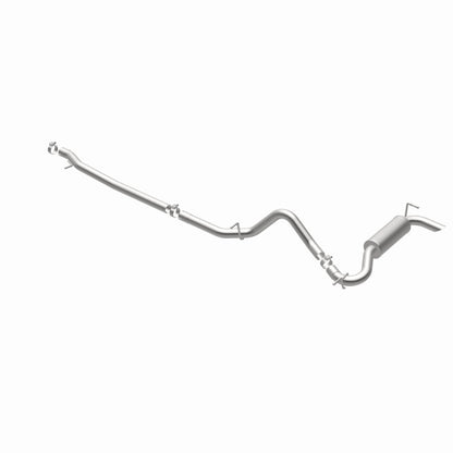 MagnaFlow 12-14 Jeep Wrangler 4dr Single Straight Rear P/S Exit Stainless C/B Performance Exhaust Magnaflow