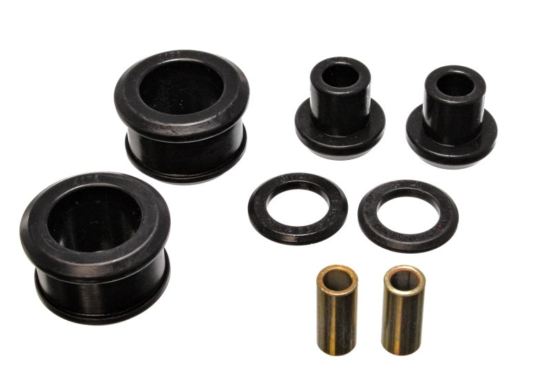 Energy Suspension 90-96 Nissan 300ZX Black Rear Differential Carrier Bushing Set (Must reuse all met - eliteracefab.com