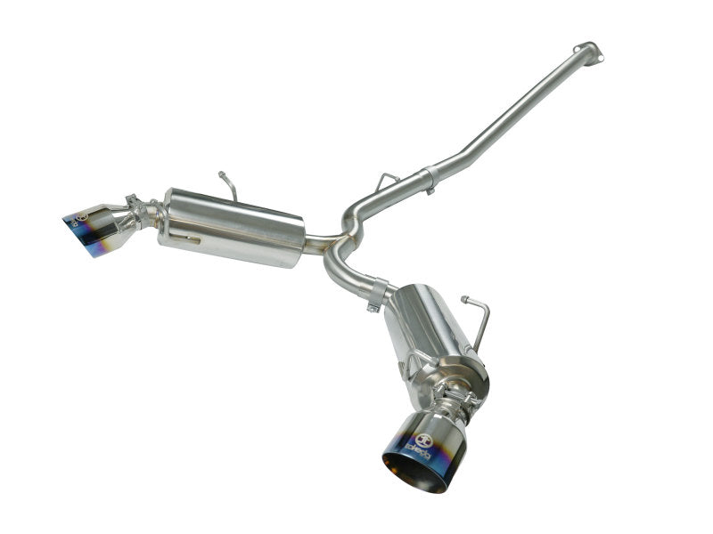 aFe Takeda Exhaust Axle-Back 13-15 Scion FRS / Subaru BRZ 304SS Blue Flame Dual Tips Exhaust - eliteracefab.com